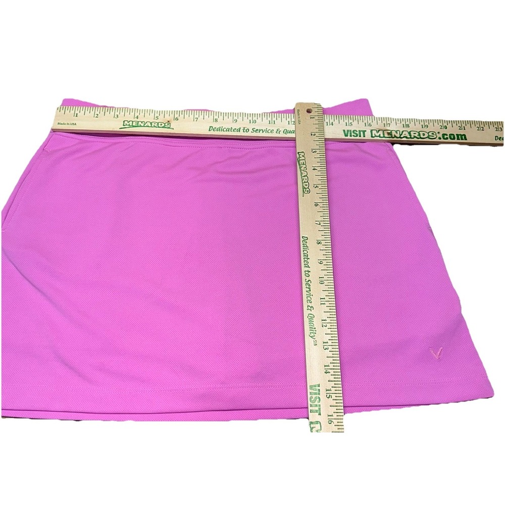 Callaway Opti-Dry‎ Women's L Pink Golf Skirt Skort Athletic Stretch Pockets - Picture 7 of 7